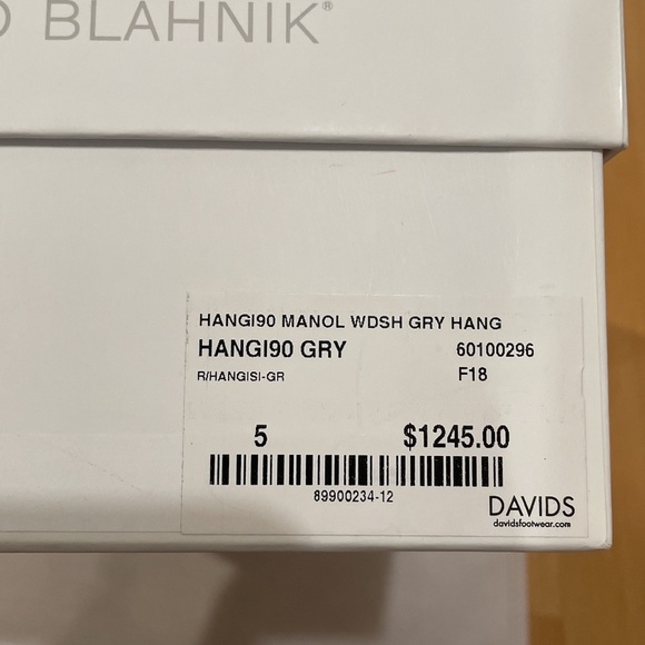 Manolo Blanik size 5 - Picture 6 of 7